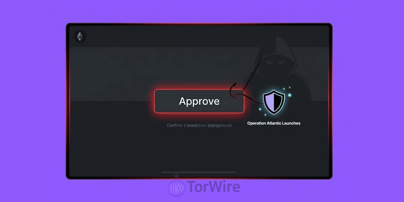 Operation Atlantic Launches to Combat Approval Phishing Scams Targeting Crypto Users