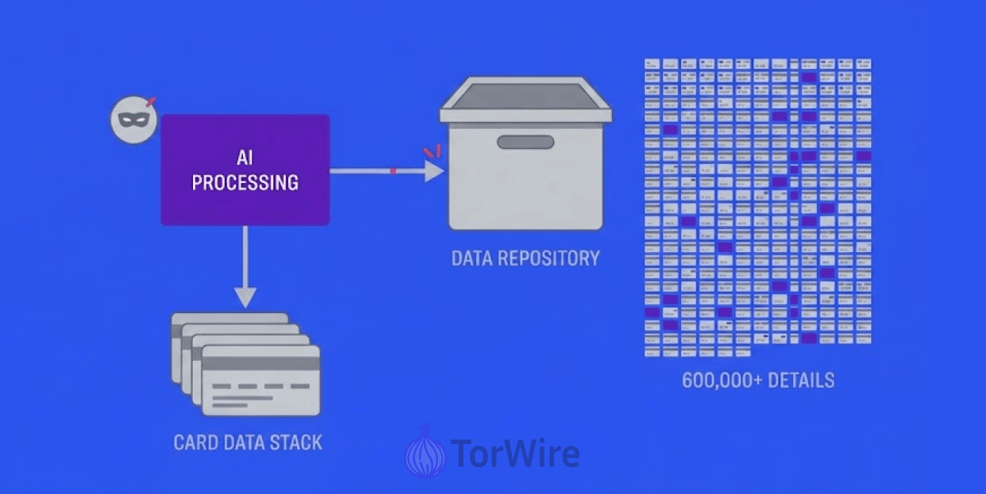 AI Tools Help Hacker Steal More than 600,000 Credit Card Details