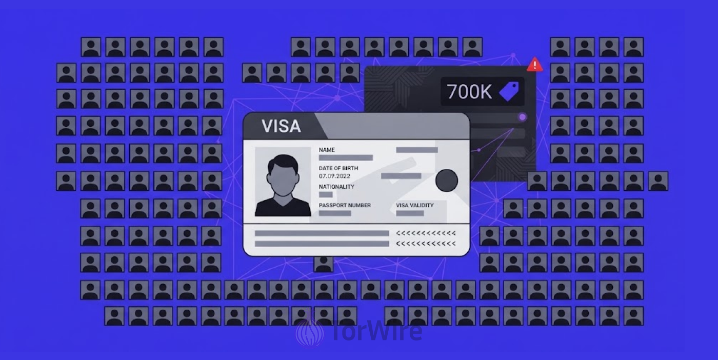 Hacker Claims Data of 700,000 Singapore Visa Applicants Is for Sale on Dark Web