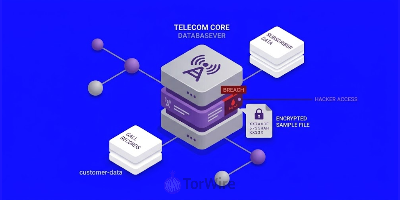 Hacker Claims Vodafone Core Database Breach, Posts Encrypted Sample