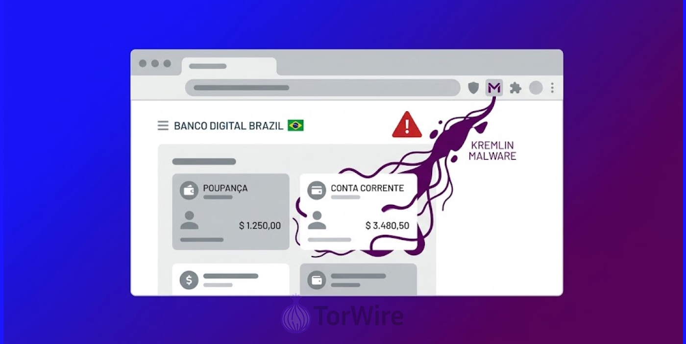 KREMLIN Banking Malware Targets Brazilian Users with Malicious Browser Extension